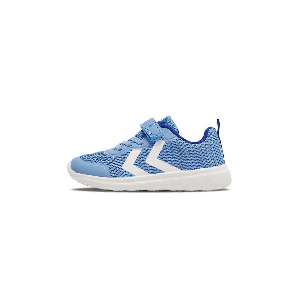 Kids Hummel Actus Recycled Jr Trainer In Lichen Blue
