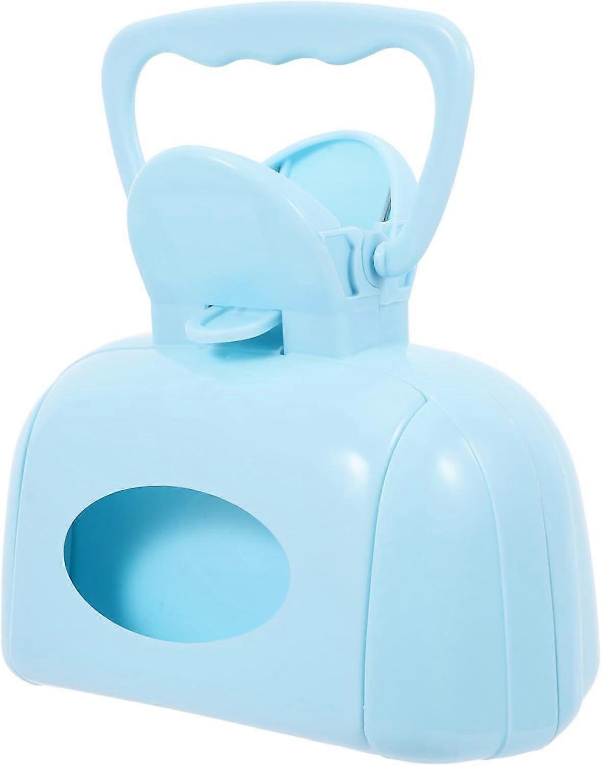 Large Dog Poop Clamp Portable Pet Waste Picker with Bag Carrier Efficient Cleanup Tool for Travel Compact Design for Easy Outdoor Use for Parks and Wa