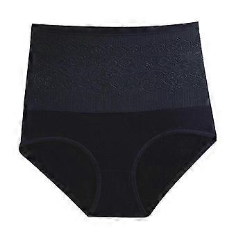 Womens Belly Control Shaping Underwear Shapewear Waist Trainers Black L