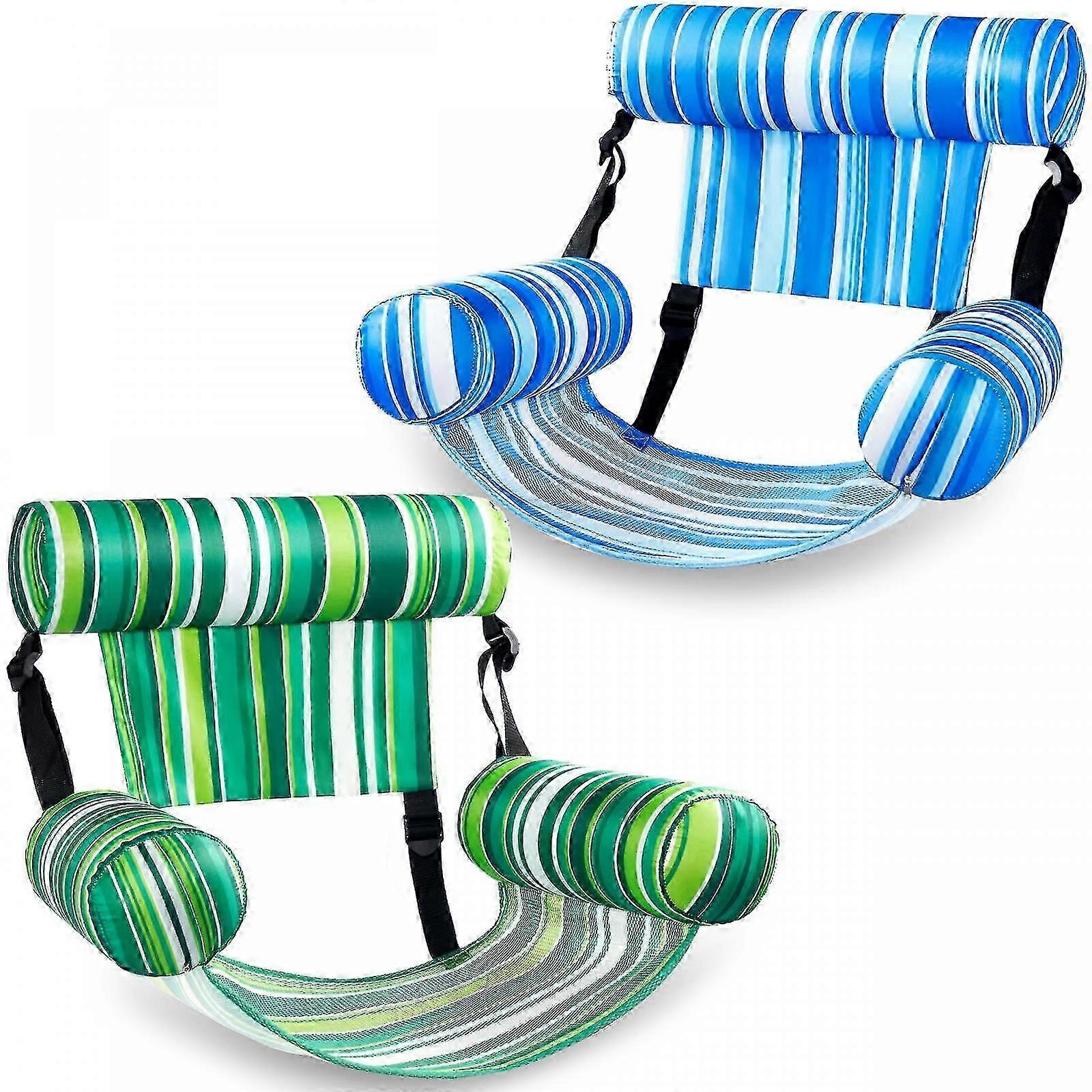 1-Piece Inflatable Pool Lounger for Adults - Perfect Floating Water Seat for Summer Pool Parties by GSL