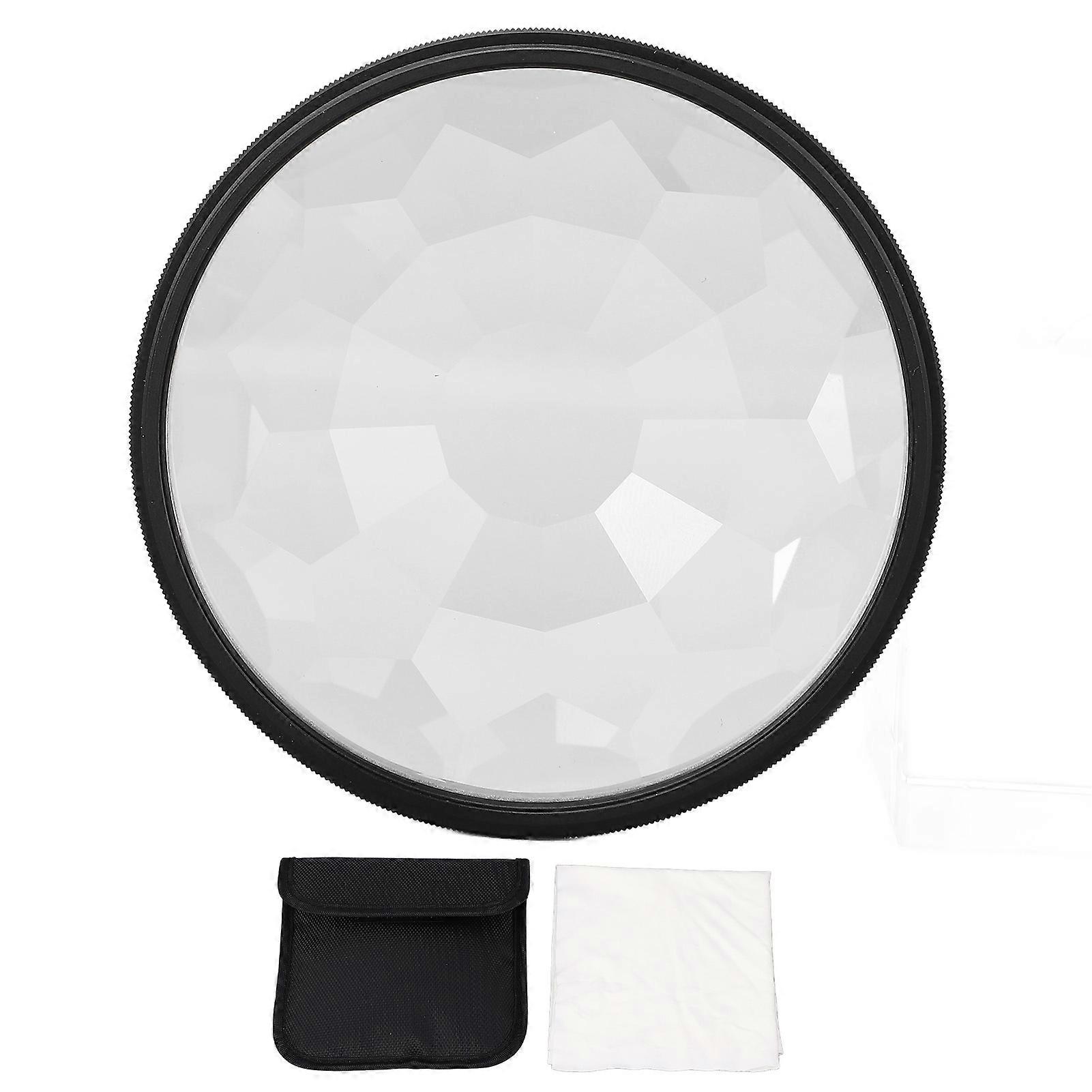 82mm Kaleidoscope Prism Filter - Create Unique Visuals with MRC Coating & Waterproof Design