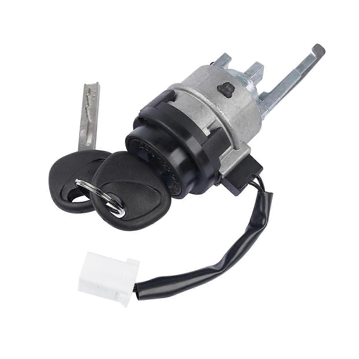 Car Ignition Lock Cylinder & 2 Keys for Accent 2012-2017 Attitude 2012-2014 Ignition Switch 819001R