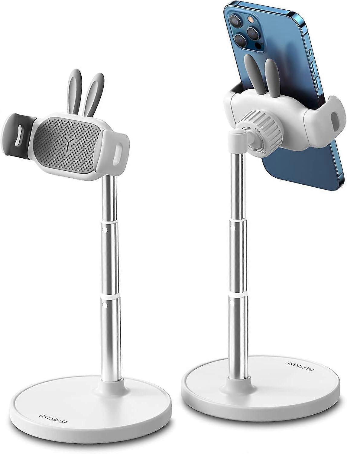 Universal Compatibility Phone Stand, Ergonomically Designed for Enhanced Comfort, Adjustable Height and Angle for Customizable Viewing of 4-7 Inch