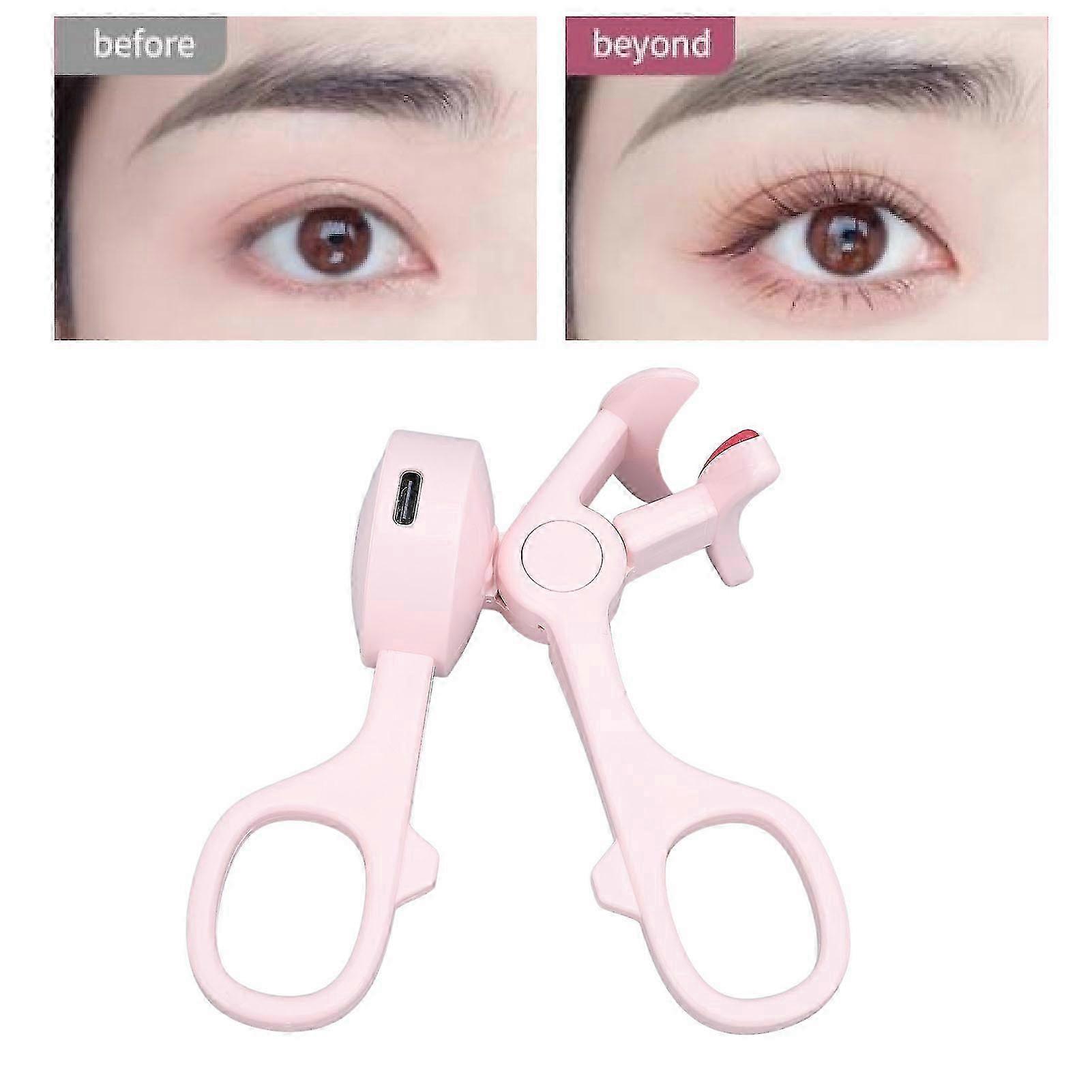 Aplicador de cílios aquecido elétrico com controle de temperatura sem beliscar