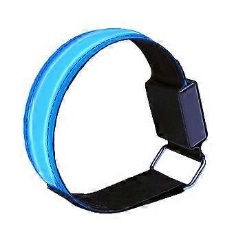 LED Light Armband Sport Safety Wristband Night Running Armband Glows Bracelets for Night Running, Walking, Cycling  Yellow