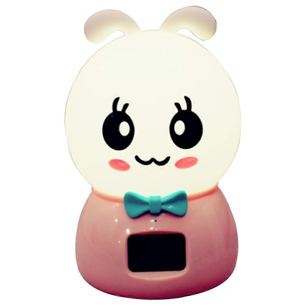 Cute Pig Shape Speaker Music Player Wireless Bluetooth-compatible Speaker Pet Night Light Radio MP3 Player Speaker Pink