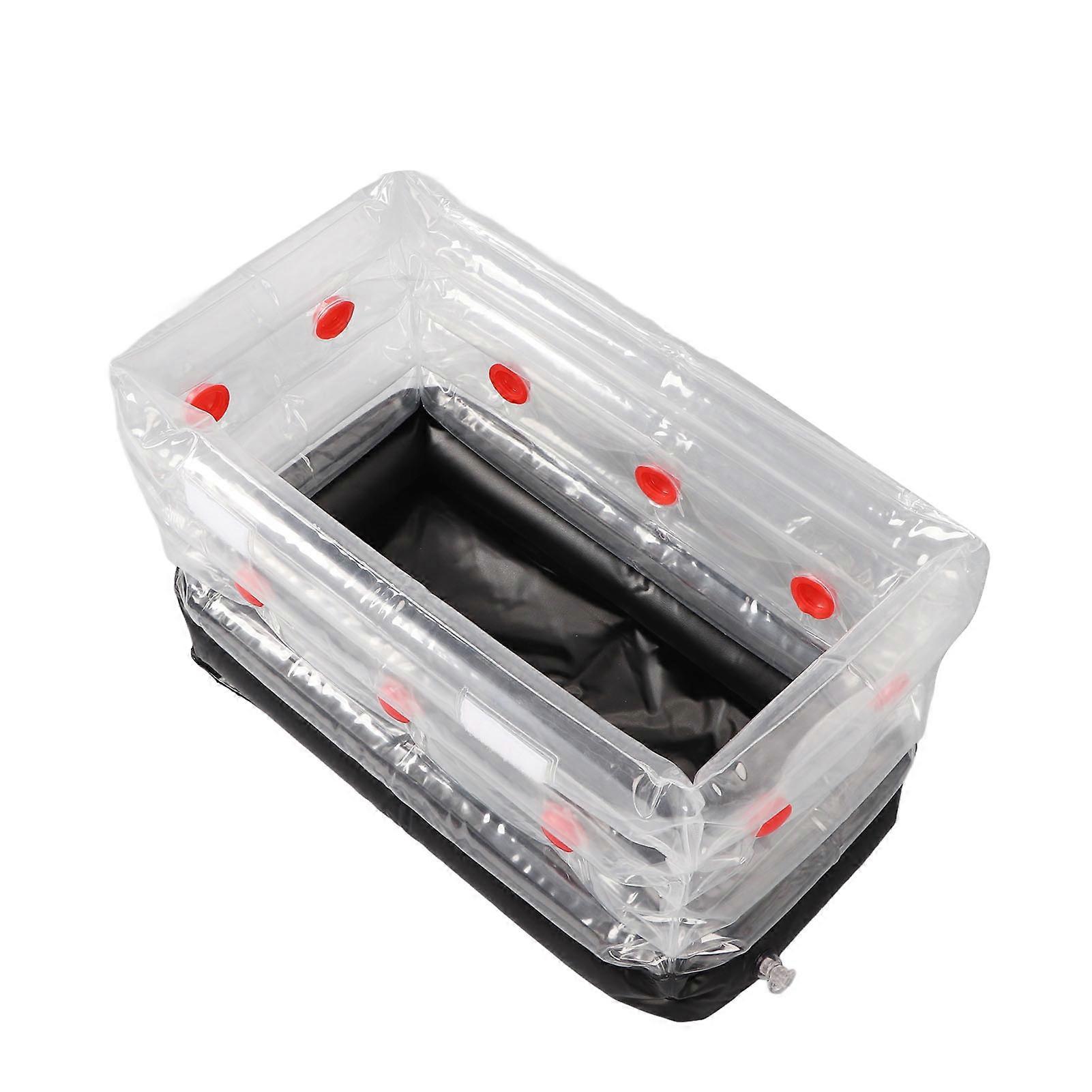 Mushroom Monotub Kit Home Inflatable Mushroom Grow Kit Portable Inflatable Mushroom Nursery Ventilator 