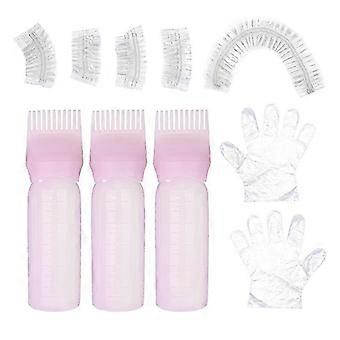 1 Set Hair Dye Kit Hair Coloring Kit Hair Dyeing Tool Hair Bleaching Tool for Home Salon
