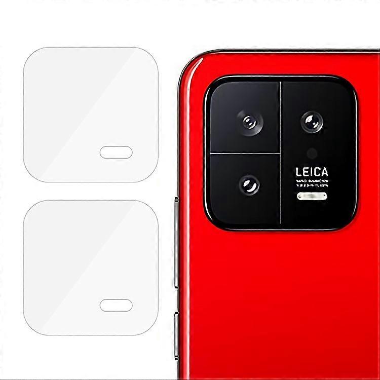ENKAY HAT PRINCE 2PcsカメラレンズフィルムXiaomi 13フルカバーウルトラクリアリアレンズプロテクターに対応