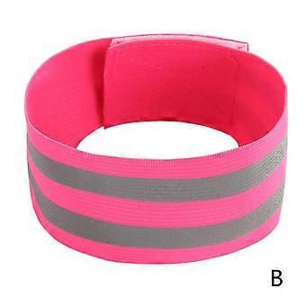 Reflective Bands Elasticated Armband Wristband Ankle Leg Strap Safety Reflector Tape Straps For