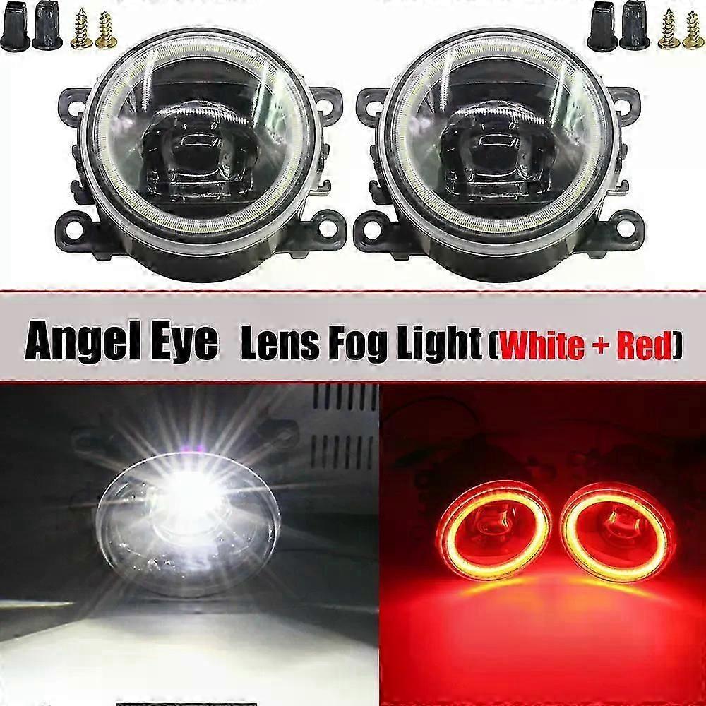 Exquisite 2 X Car Front Bumper Fog Light Led Halo Ring Angel Eye Drl Daytime Running Lamp 12v For Acura Tl 2012 2013 2014