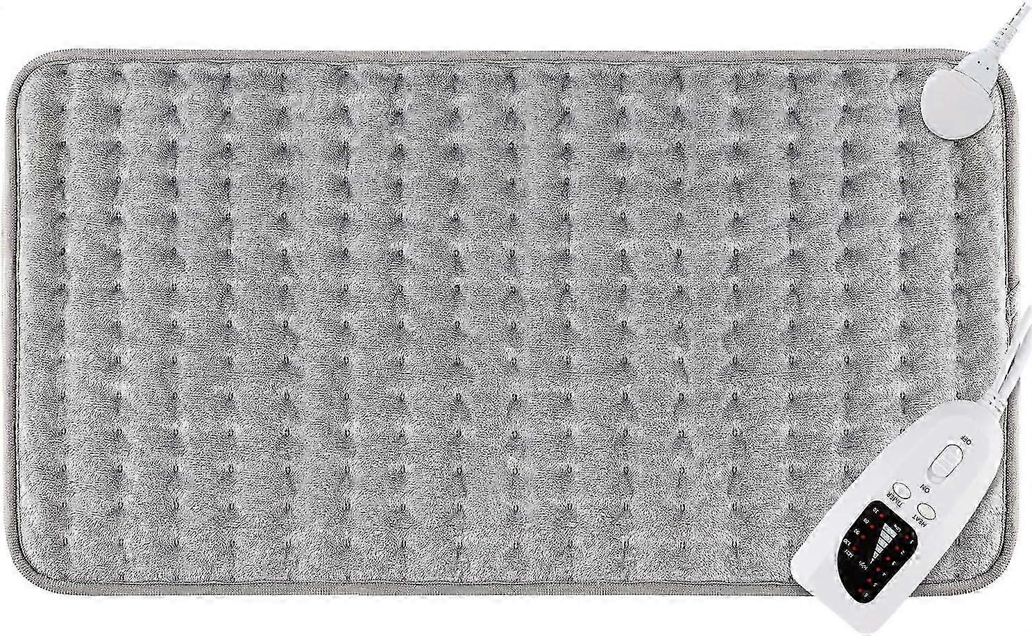 DIZA100 Electric Heating Pad, 60 x 30 cm Neck Heating Blanket with, 6 Temperature Levels, Auto Shut-Off Timer, for Back, Waist