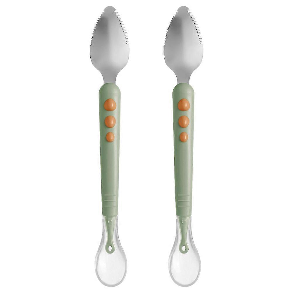 Practical Infant Spoons for Pureeing Fruits, Designed for Daily Use