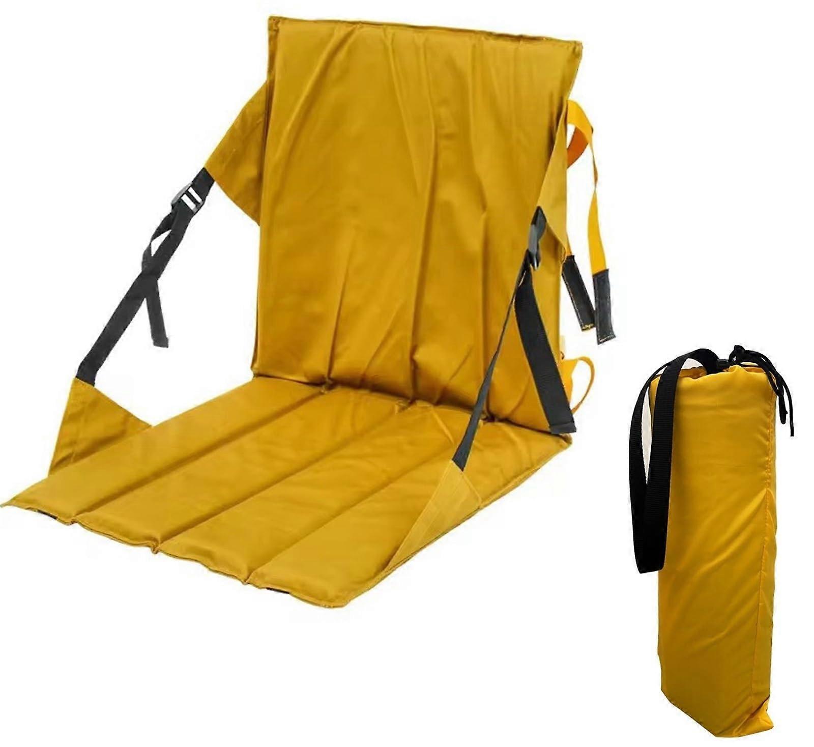 Stadium Stand Seats, Seat Cushion with Backrest, 600D Oxford Fabric, Suitable for Multiple Scenes: Stadium/Camping/Fishing