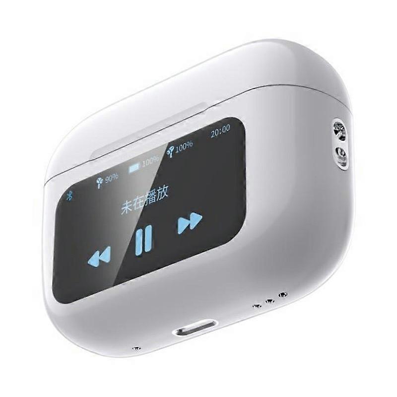 A9 Pro Smart LCD Écouteurs à écran tactile couleur avec suppression active du bruit ANC + ENC