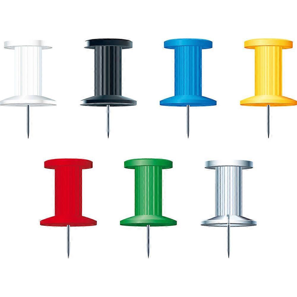 Exacompta 14740E Exacompta Push Pins (Box of 25) - Assorted colours