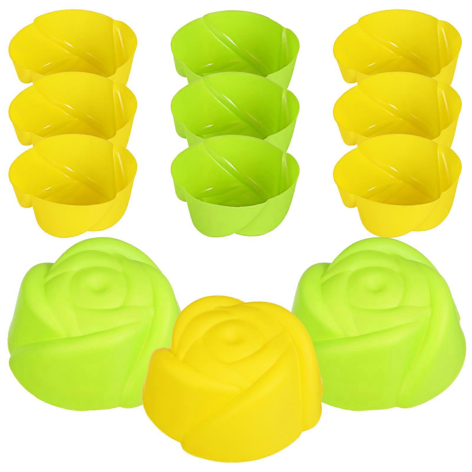 Pudding Gel Molds with Elegant Design, Simple Separation, Fit for Multiple Occasions