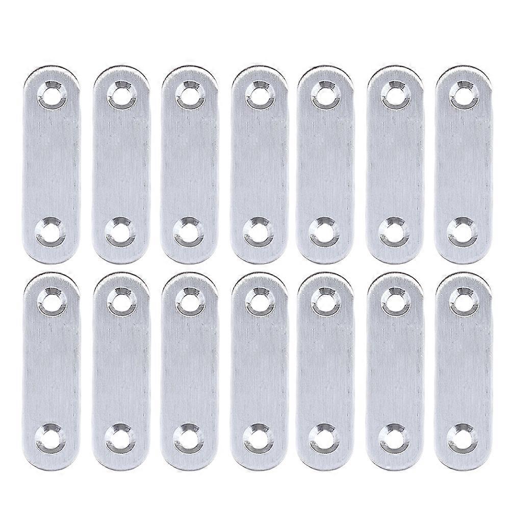 Flat Straight Brackets for Everyday Repairs, Strong and Material