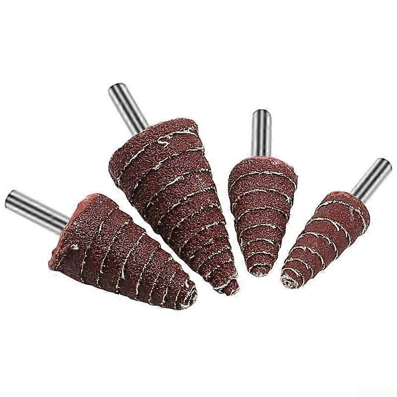 Efficient Polishing and Grinding 80 Grit Tapered Cone Grinding Head Suitable for Various Circular Positions (30mm)