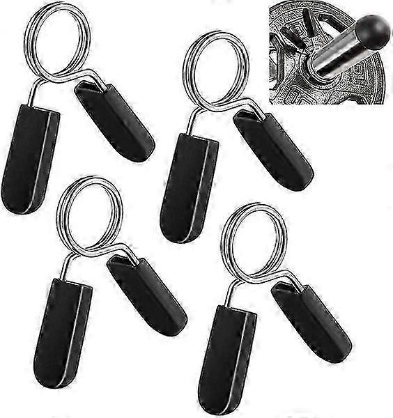 Spring Clip Collars For 1-inch (25mm) Smooth Dumbbell Handle Or Standard Weight