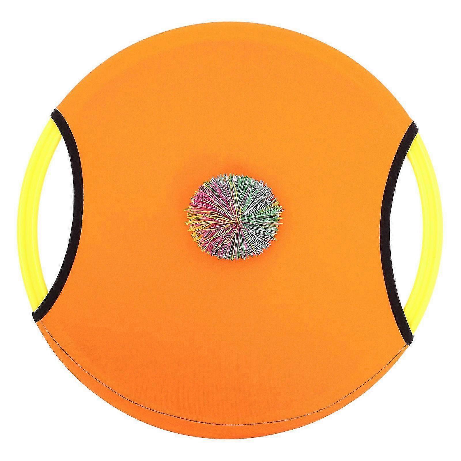 1 Set Beach Toss Ball Game Outdoor Paddle Ball Catch Plaything