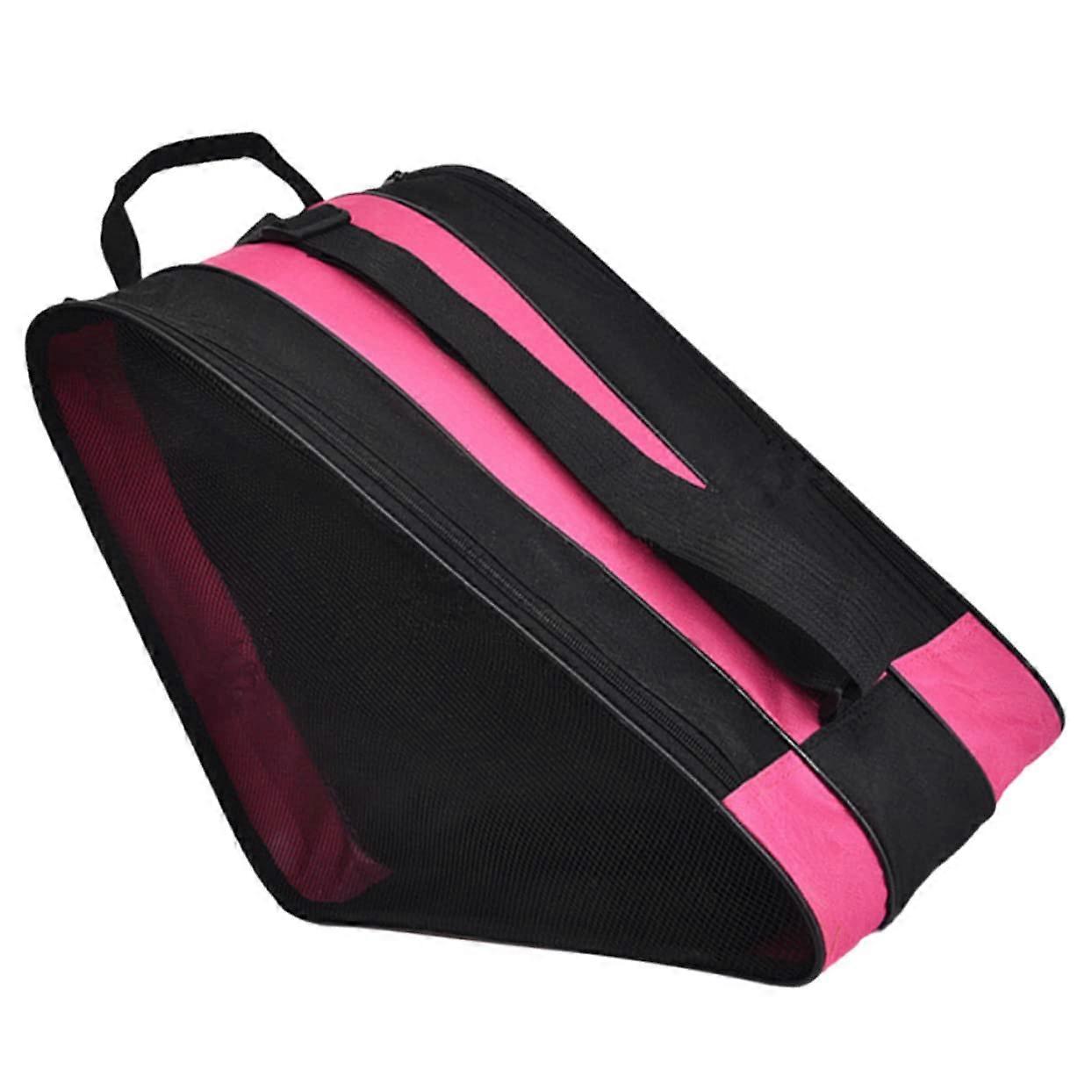 Roller skate bag with adjustable shoulder strap Stunning colorful skates Storage bag Breathable Oxford for transport on the go Ref: 5175