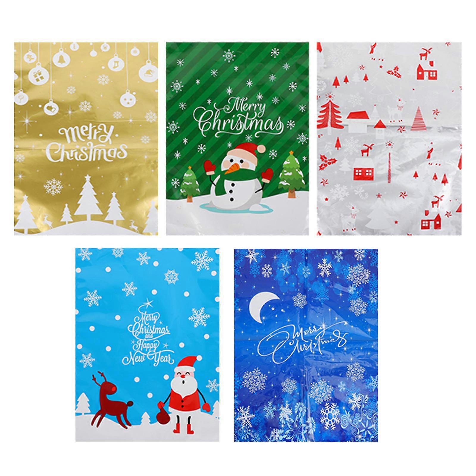 Drawstring Candy Bag Treat Sweet Goody Bags Family Gathering Storage Function Assorted Color 57x44x0.1cm 5Pcs
