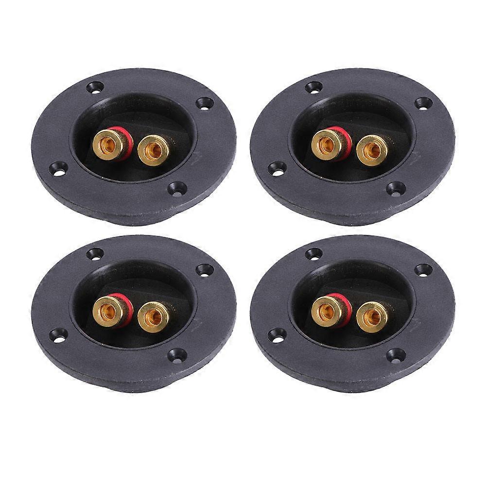 Loudspeaker Connector Parts Speaker Connectors Terminal For Speaker Box Accessories Secure Connection 4Sets