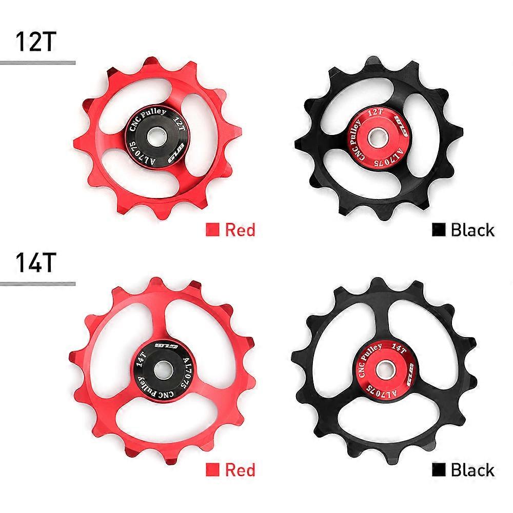 12T/14T MTB Bicycle Rear Derailleur Jockey Wheel 9/10/11 Speed Guide Pulley Bicycle Parts Accessories