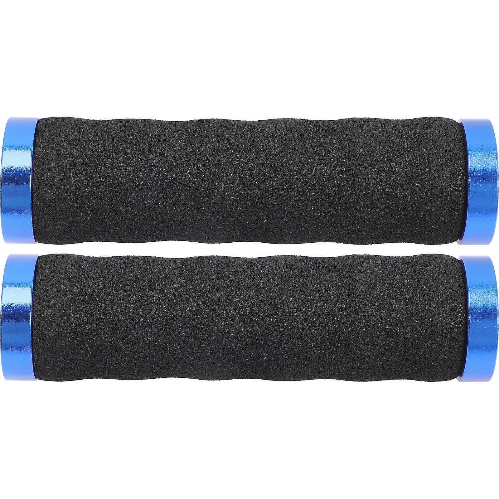 E Bike Grips Nonslip Handlebar Grips Bike Handle Protective Sleeves Anti-Slip Cyclists Mountain Biking 13x3.3cm Shock-Absorbing 1 Pair