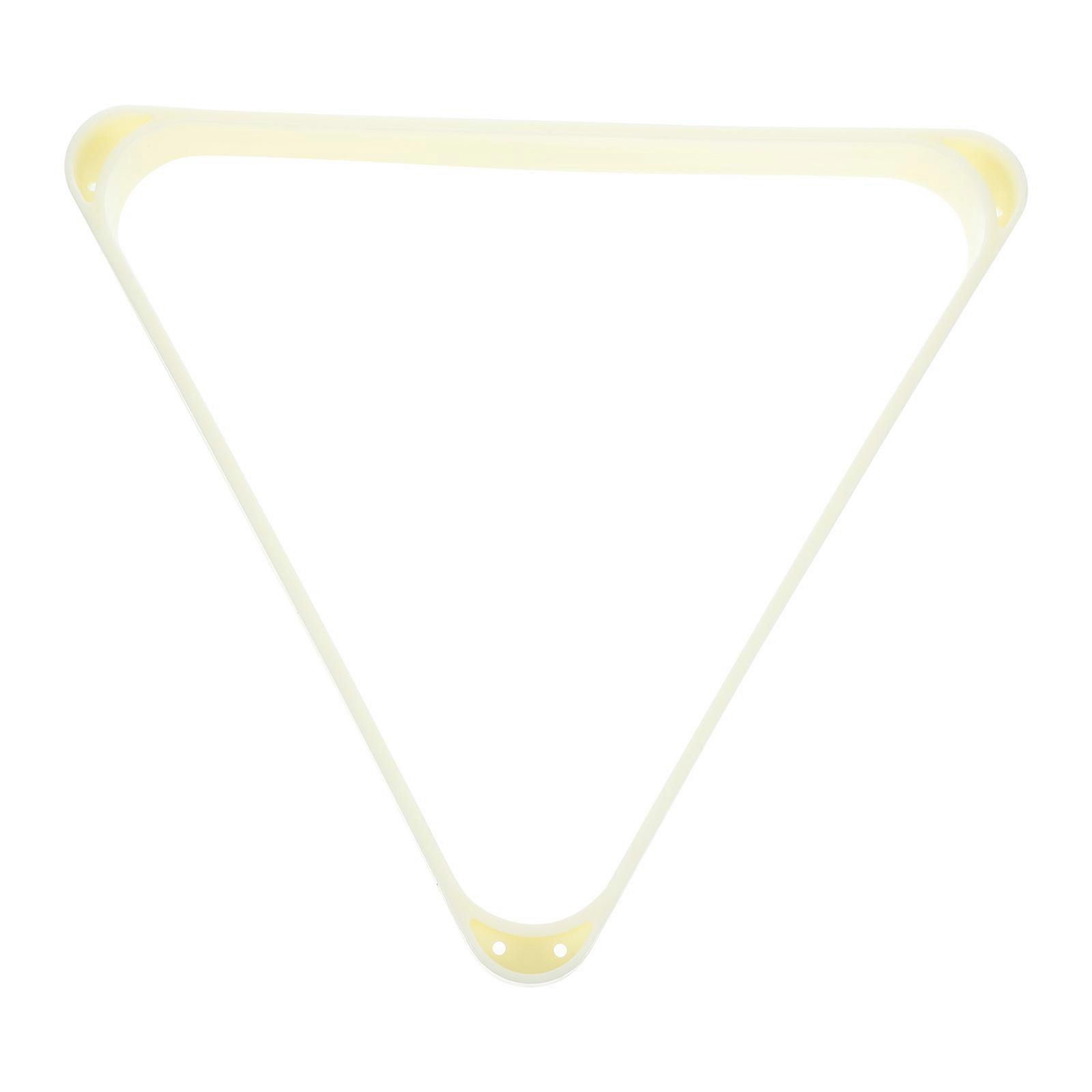 **Triangle Billiard Rack ABS Material Pool Ball Holder with Stable Frame for Standard Snooker and Pool Tables | Design Accessory for Amateur &