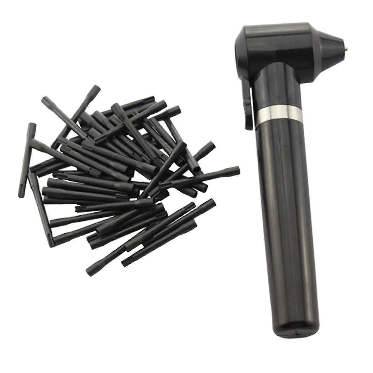 Electric Paint Pigment Mixer Set for Artists – Reusable Stirring Sticks Palette Tool Black