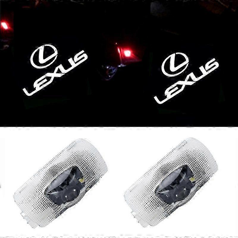 For Lexus Welcome Lights Lexus LS RX ES IS LX Lexus Door Projection Ambient Lights (2 Pack)-ss