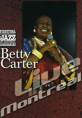 بيتي كارتر لايف في مونتريال [دي في دي] دي في دي -- المنطقة 1