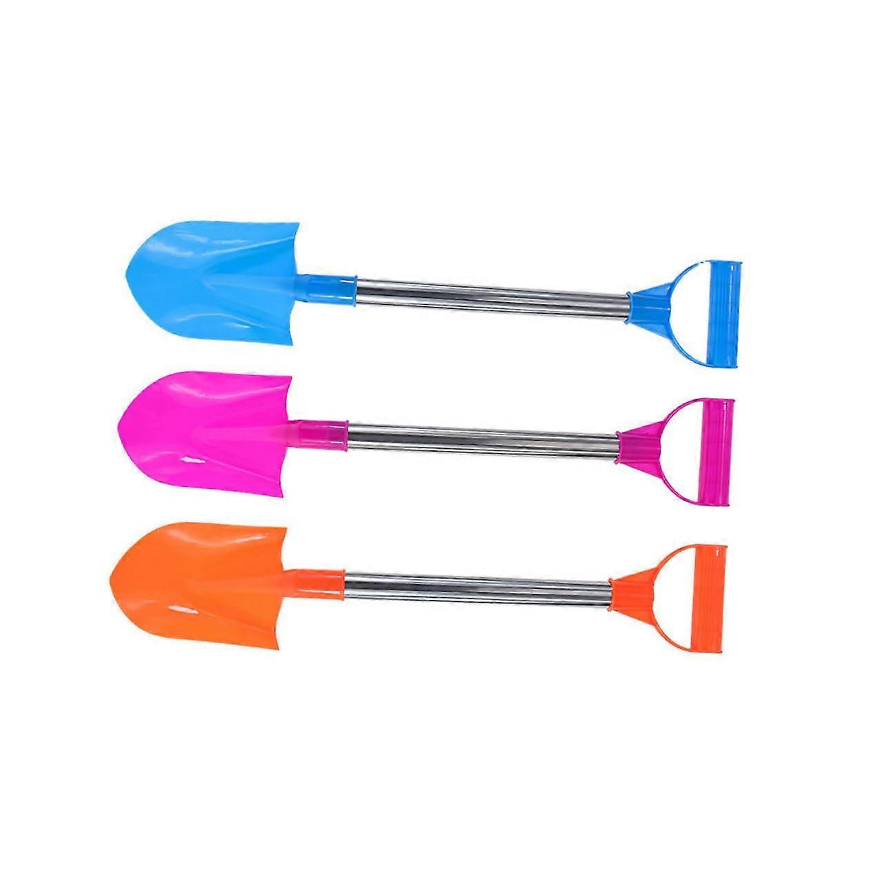 3 pieces of children's snow shovel made of robust and ergonomic snow shovel for winter for random colors playful shoveling in snow random