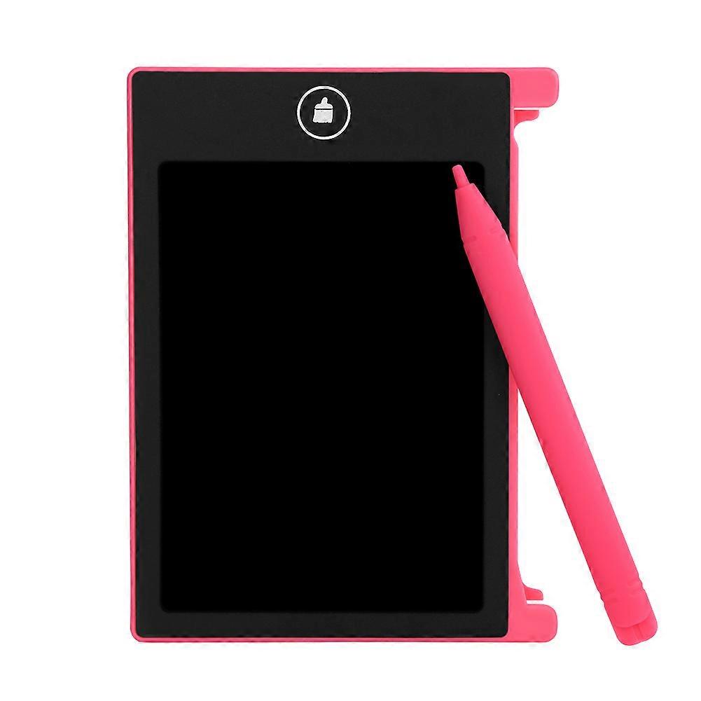 Digitale tragbare 4,5-Zoll-Mini-LCD-Panel-Tablet-Schreibtafel für Kinder Erwachsene Rosa