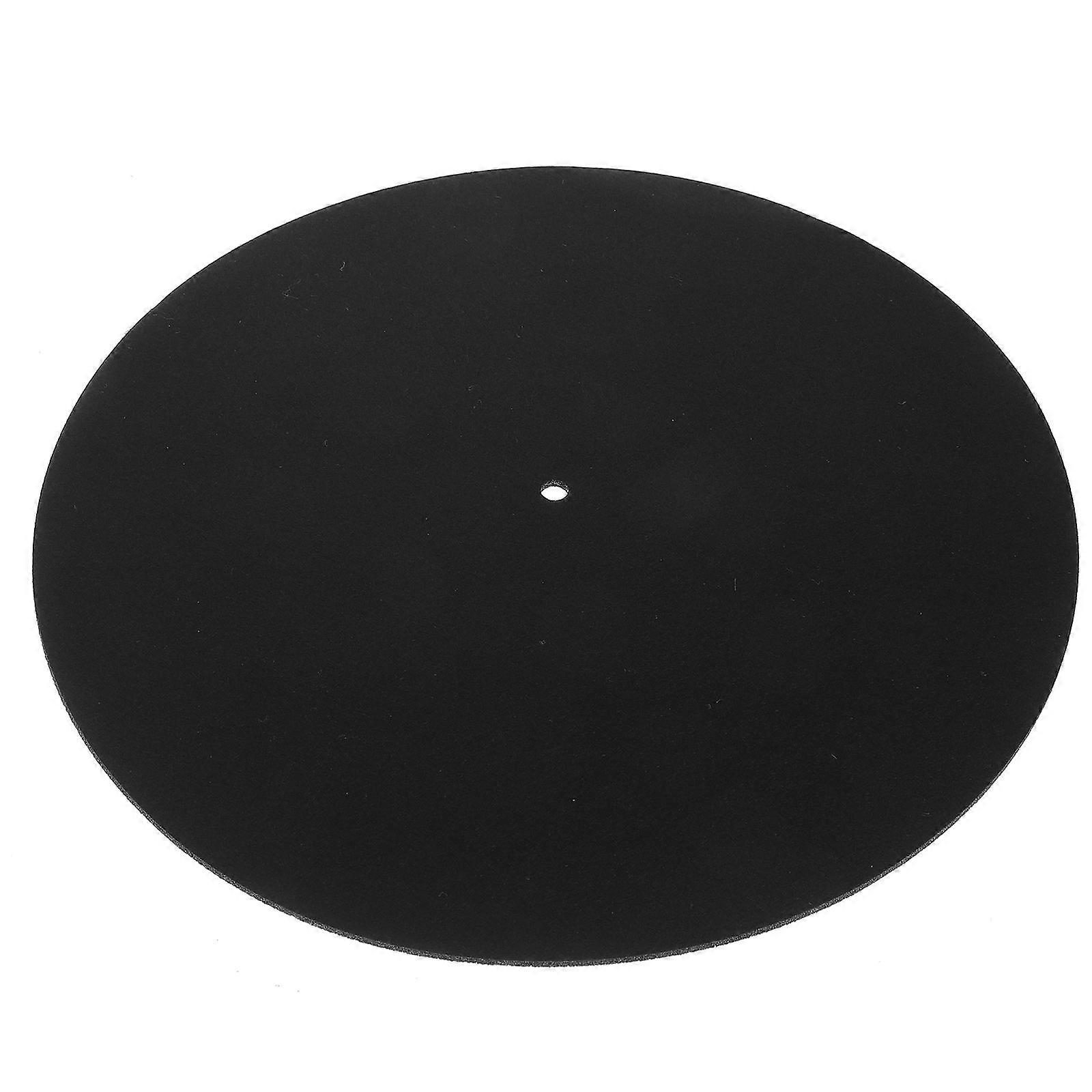 Vinyl Record Protective Mat Static Dissipating Turntable Pad for Sound Quality Enhancement and Record Preservation for Home Use with Vinyl Players