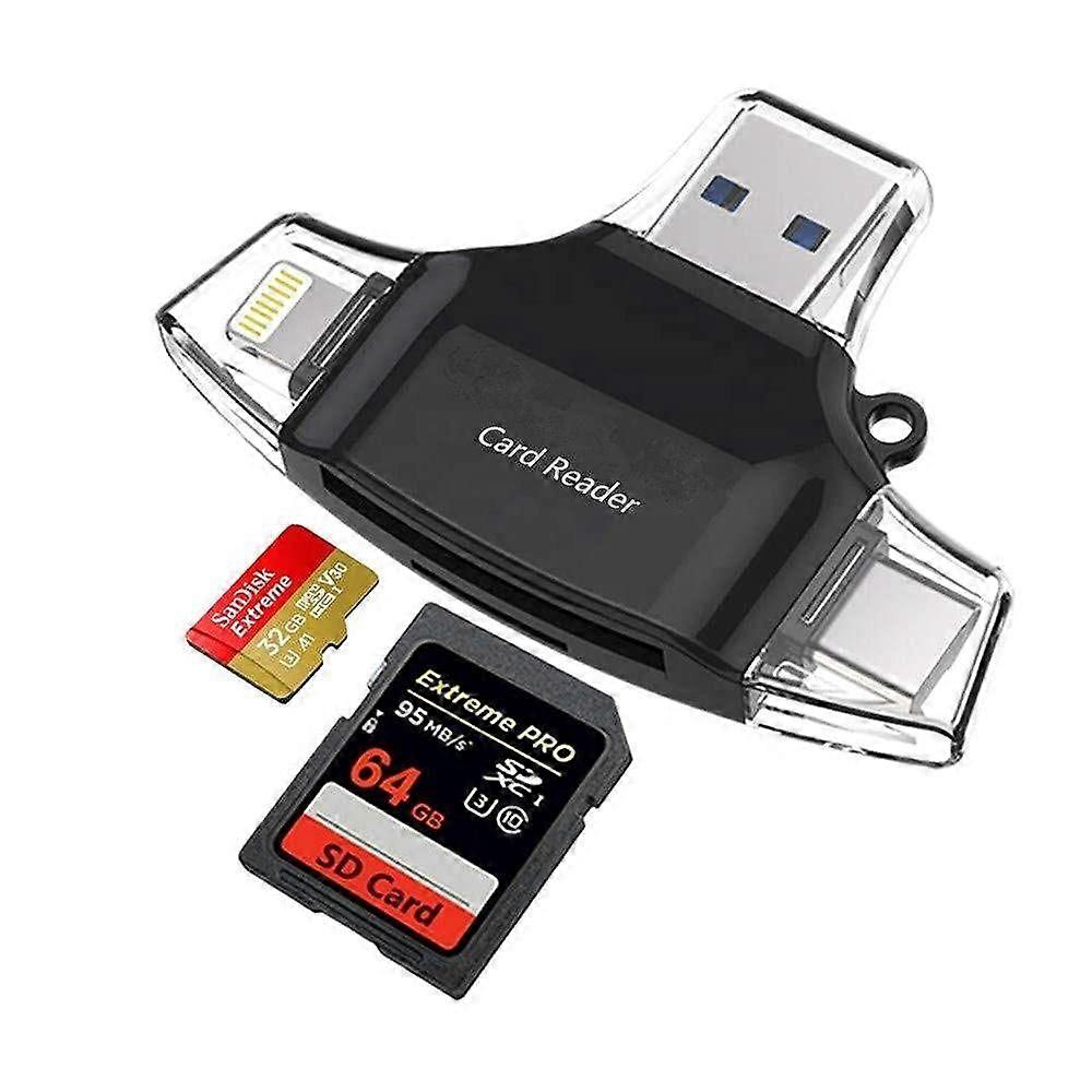 The card reader is suitable for   mobile phs, computers, USB3.0 high-speed multi-function cameras, SD cards, TF cards, and extremely fast data transmi