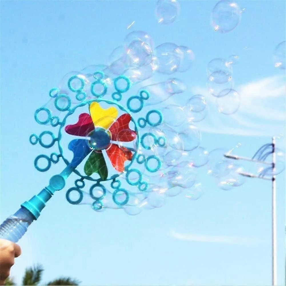 Bubble Wands Set, Funny Big Bubbles Maker with Tray, for Outdoor Playtime & Birthday Party & Games