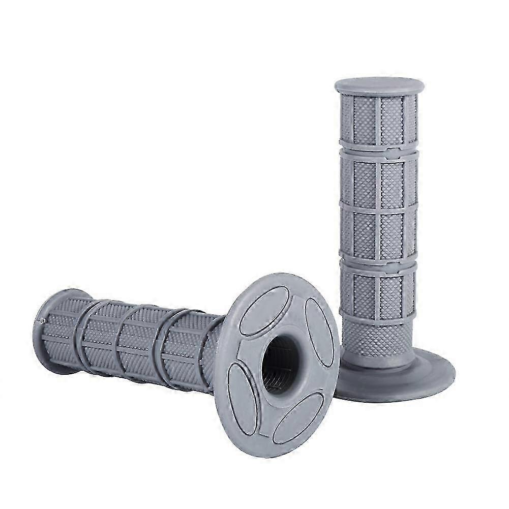 22mm handlebar grips 7/8 inch silicone handle grips gray for bicycles
