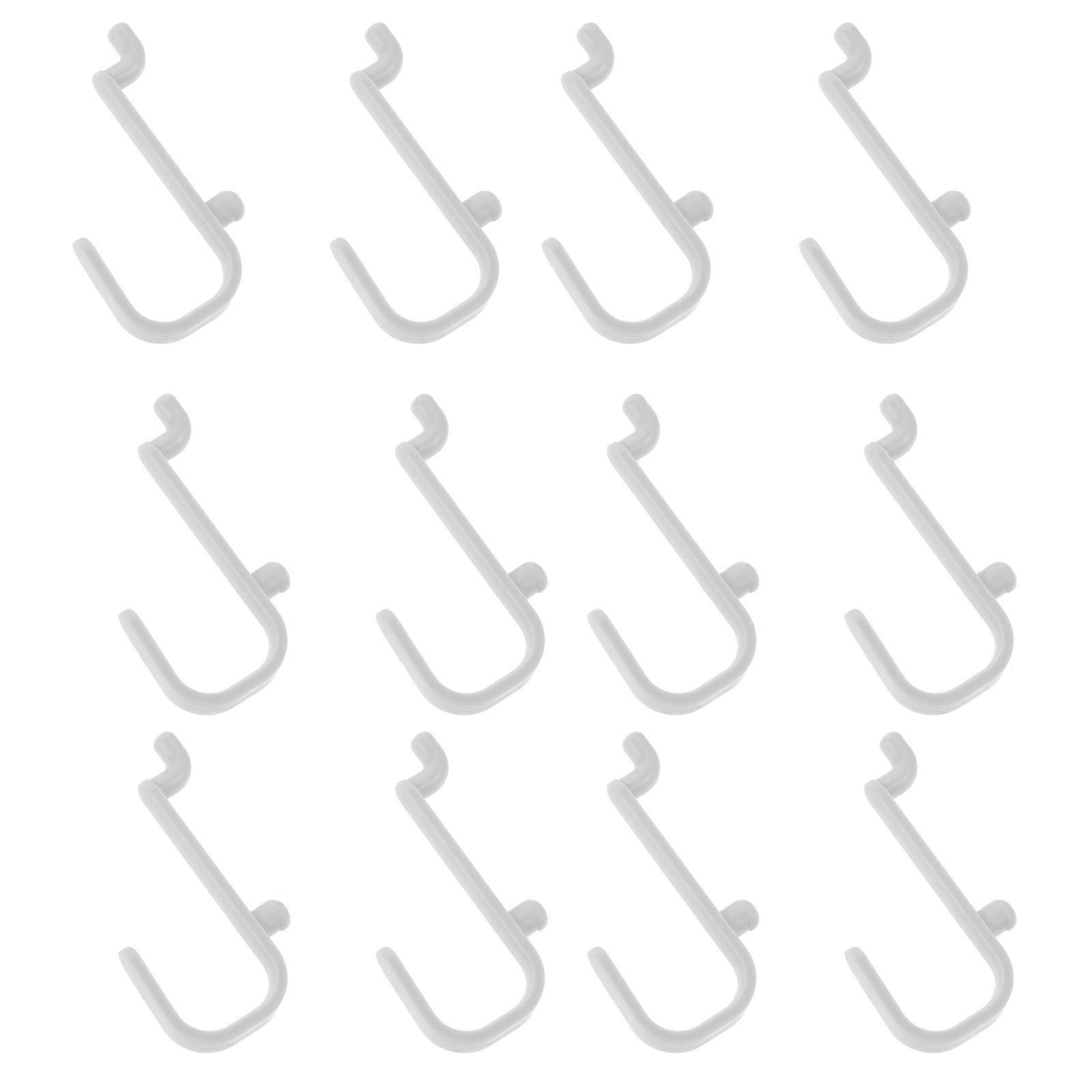 Hanging Hooks For Pegboard Kitchen Pegboard Hooks Light Grey 5.50X3.00X0.50CM 20Set