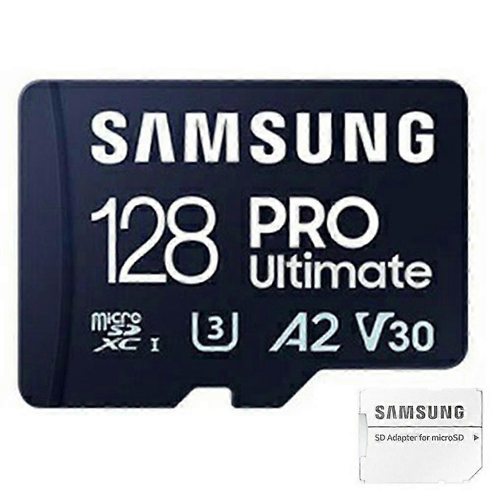 High-Performance 128GB TF Card for Various Brands A2 U3 V30 Mobile and Camera Use with 200MB/s Read Speed - Blue