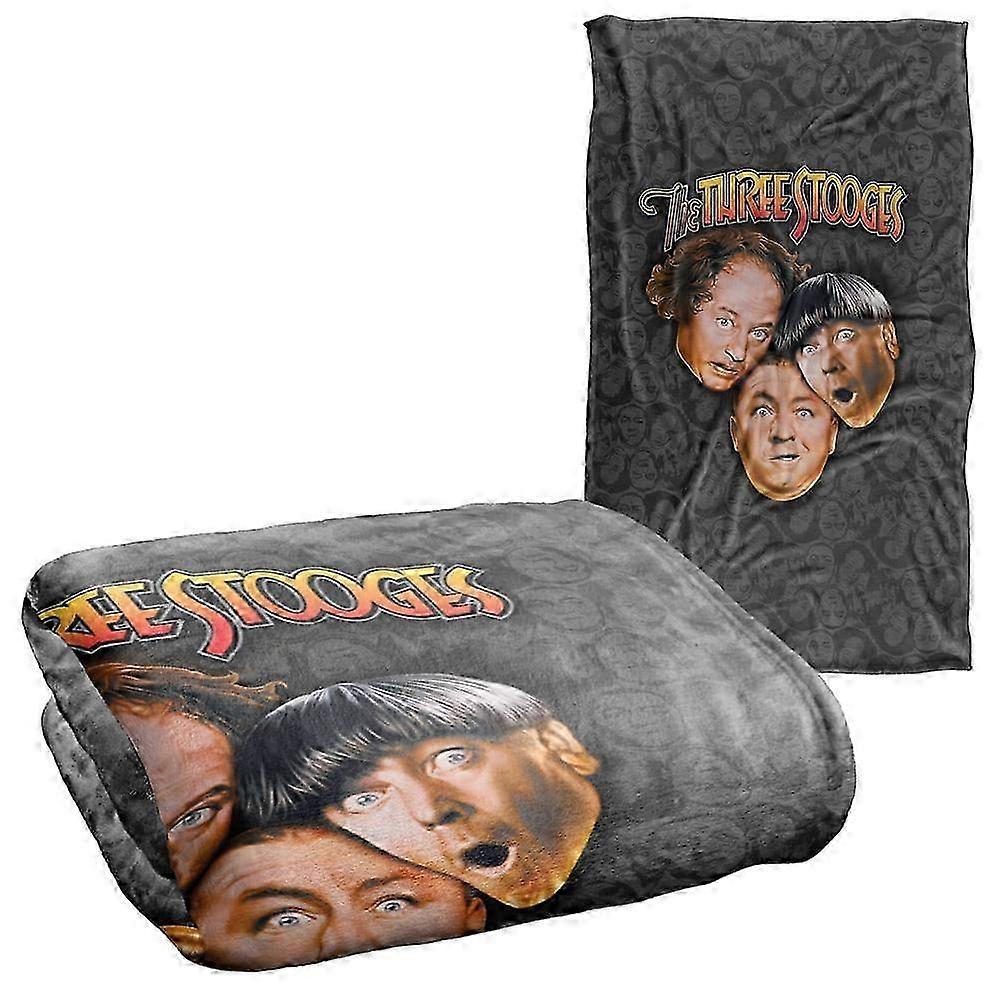 Super Soft Silky Touch Throw Blanket Suitable for Three Stooges Fans