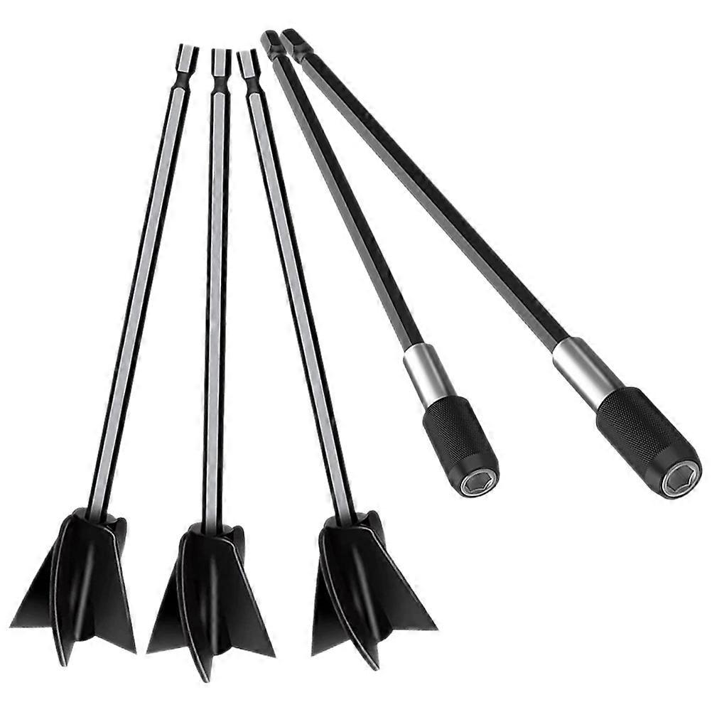 Mixer Paddle Epoxy Mixer Paddles Paint Stirrer for Drill Industrial Use 16.5x3.5cm Mixing Resin 1 Set