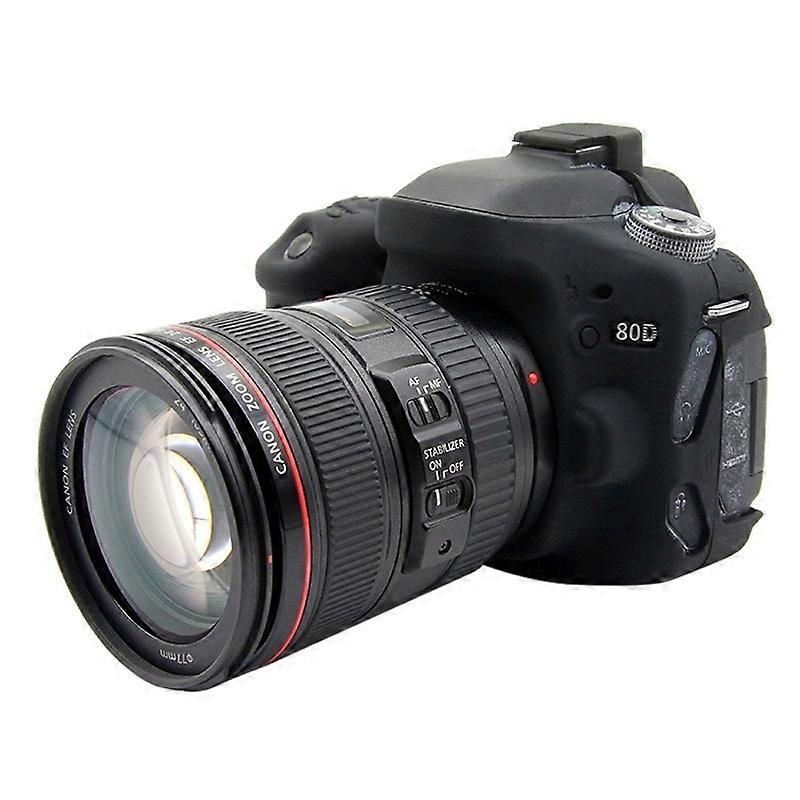 PULUZ Soft Silicone Protective Case for Canon EOS 80D