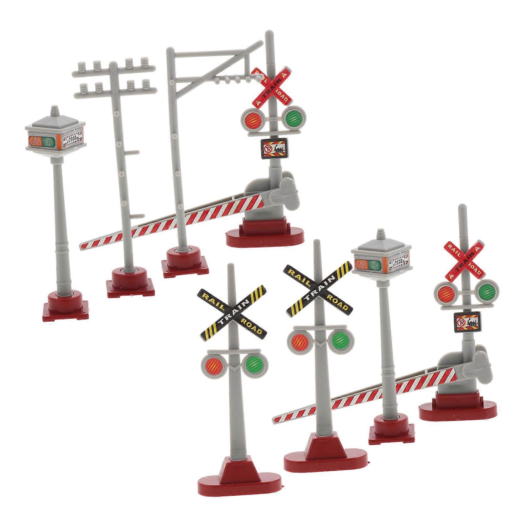 model railway accessories miniature signal light micro landscape traffic signal