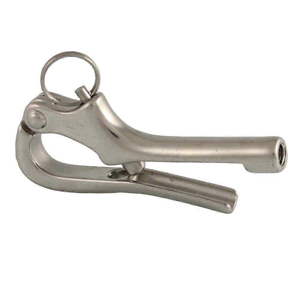 Pack of 2 Pelican Hooks M6 x 76 mm - A4 Stainless Steel Marine Grade Heavy Duty Fasteners