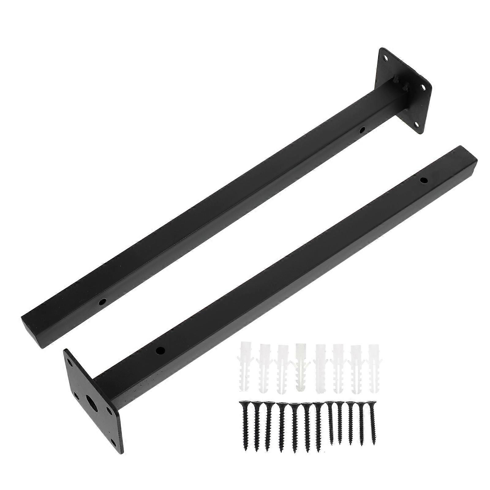 2 Sets Wall Shelving Brackets and Partition Supports