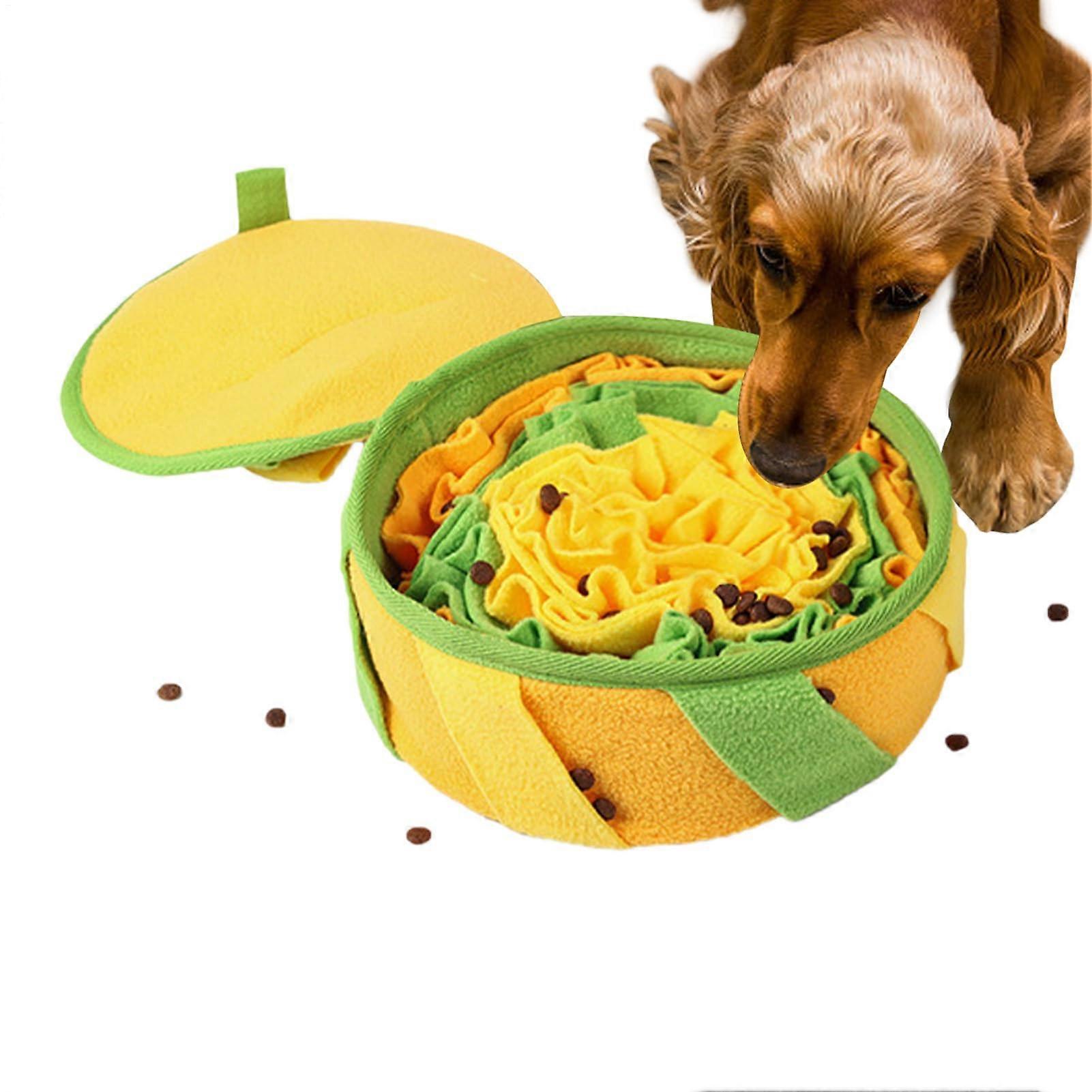 Dog Snuffle Mat, Dog Foraging Mat Digging Toy Mental Stimulation Toy for Dogs, Dog Dispenser for Large, Medium, and Small Dog Breeds, Dog