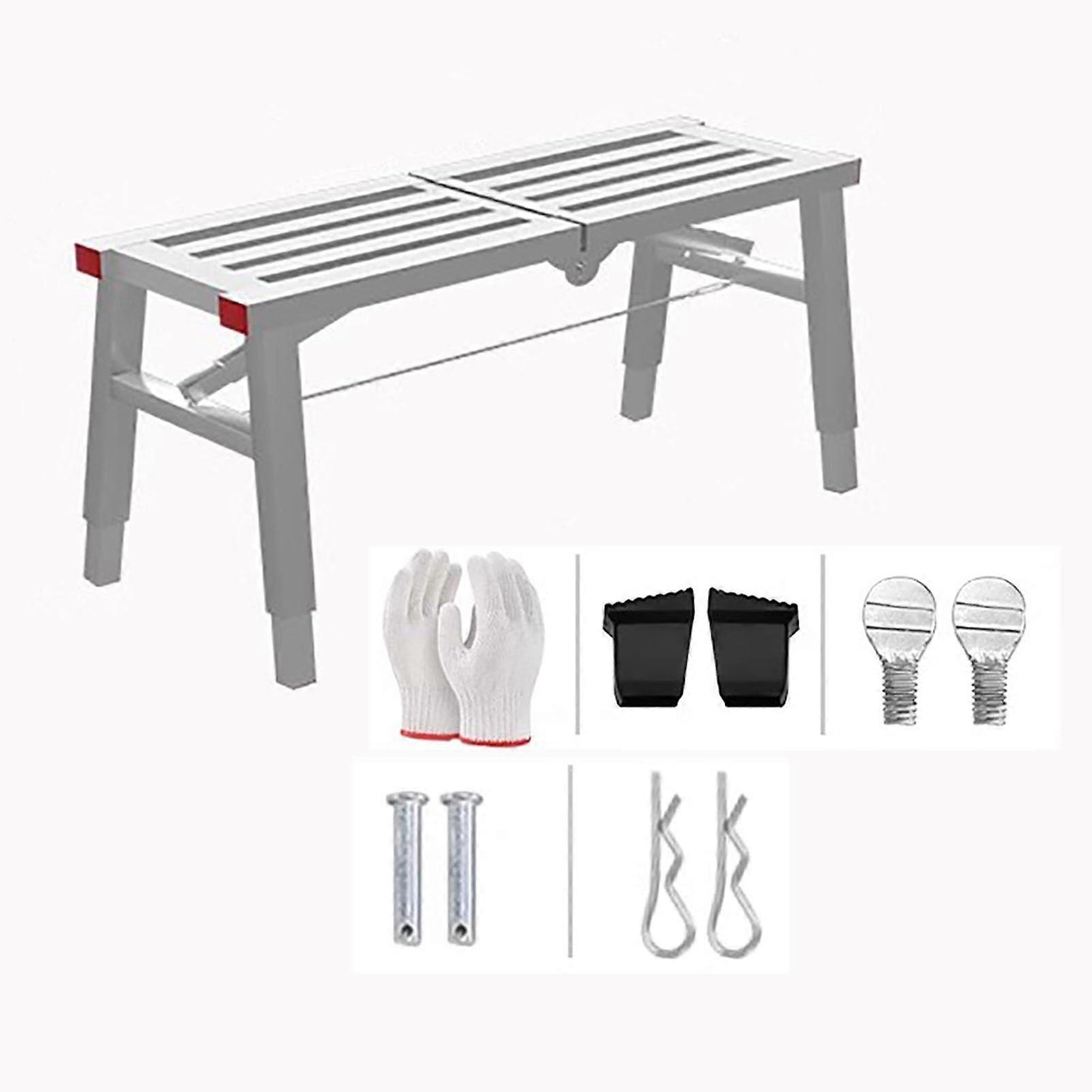 Scaffolding Lifting Equipment with Accessories, Sectional Ladders for Windows 180x30cm